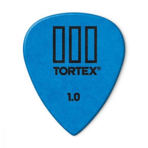  Pick Dunlop Tortex Blue 1.0mm 