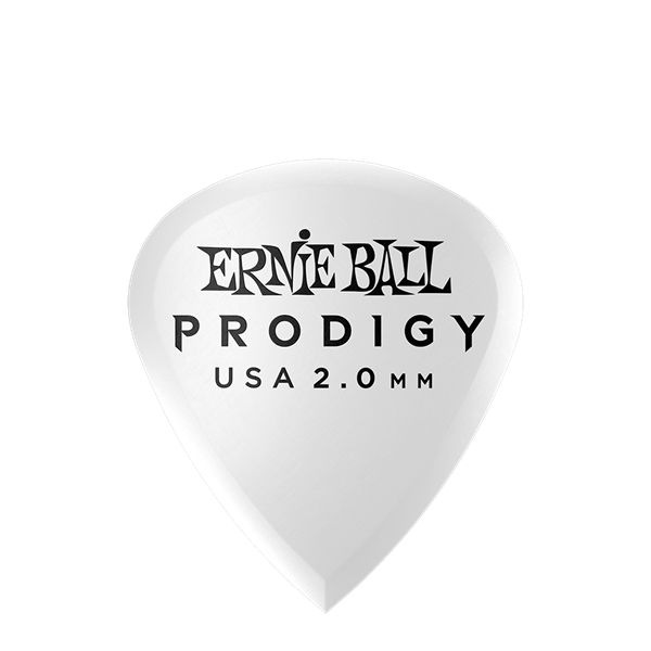  Pick Ernie Ball 9203 Prodigy White Mini - 2.0 mm 