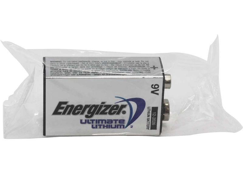  Energizer Ultimate L522 9V Lithium (LiMNO2) 