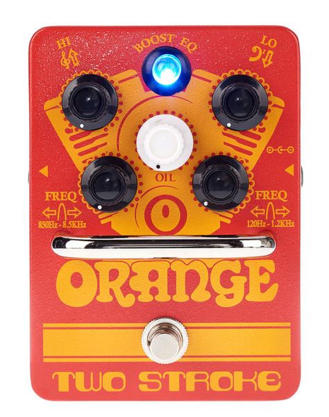  Orange Boost EQ GT Effects pedal 