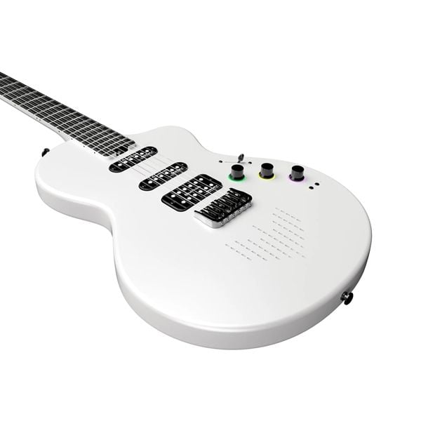  Guitar điện Natasha Nebula White 