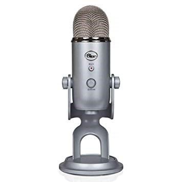  Blue Yeti USB Microphone - Silver 