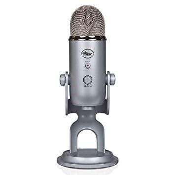  Blue Yeti USB Microphone - Silver 