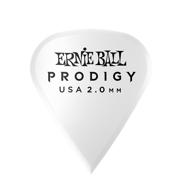  Pick Ernie Ball 9341 Prodigy Sharp White - 2.0 mm 