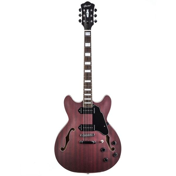  Guitar điện Grote Semi Hollow Brown 