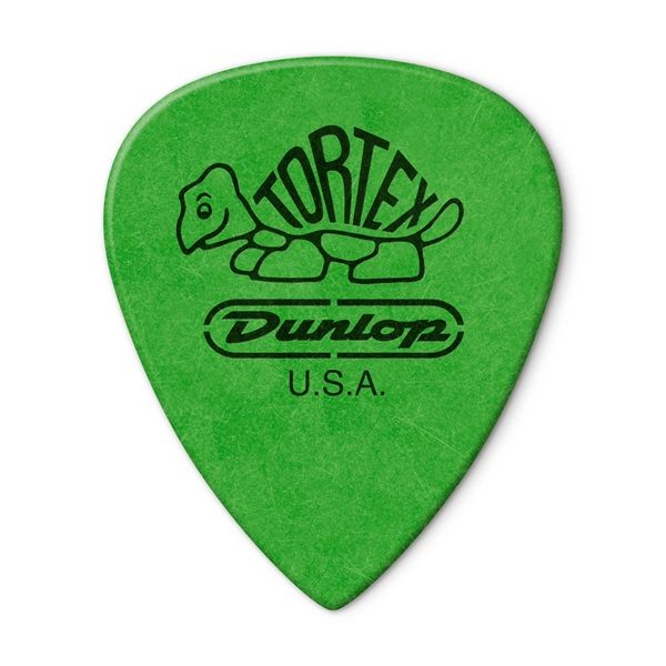  Pick Dunlop 462R.88 Tortex Green 0.88mm 