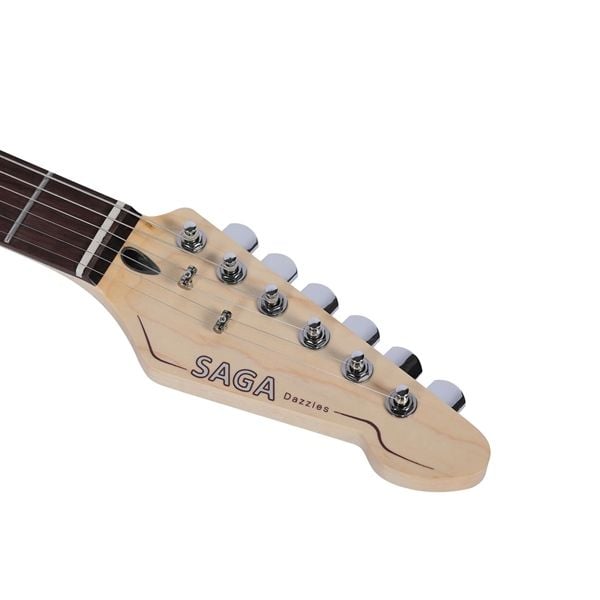 Guitar điện Saga HSS Mercury Gray 