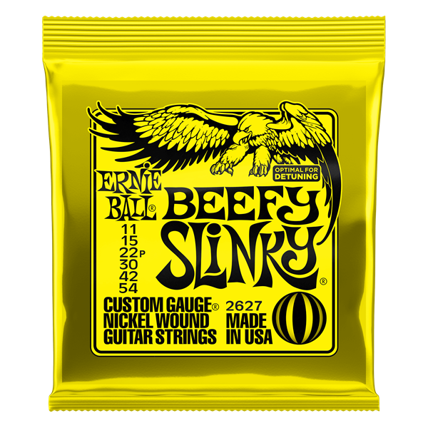  Ernie Ball 2627 Electric Beefy Slinky 11-54 