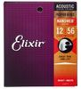  Elixir 16077 Acoustic 12-56 Phosphor Bronze Nanoweb 