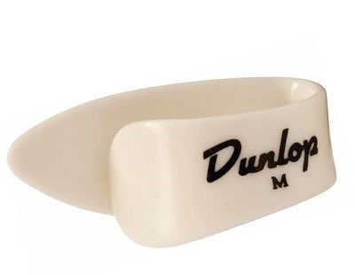  Thumb Pick Dunlop White Medium 