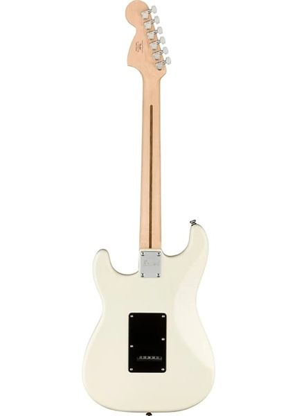  Đàn Guitar Điện Squier Affinity Series Stratocaster HH, Laurel Fingerboard, Black Pickguard, Olympic White 