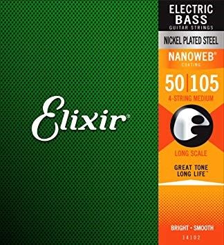  Elixir 14102 Bass Electric 50-105 Nanoweb 