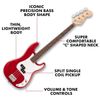  Guitar bass Squier Debut P Bass LRL WPG DKR 