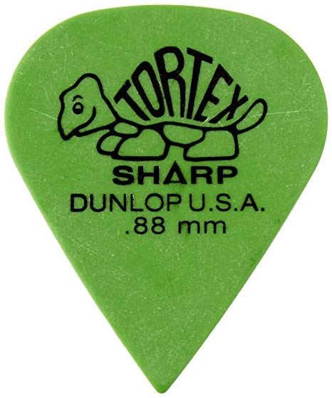  Pick Dunlop Tortex Sharp 412 - 0.88 mm 