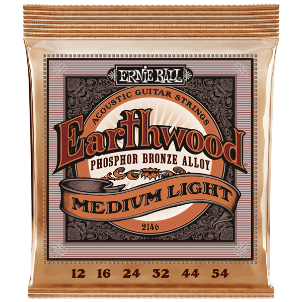  Ernie Ball 2146 Acoustic Phosphor Bronze 12-54 