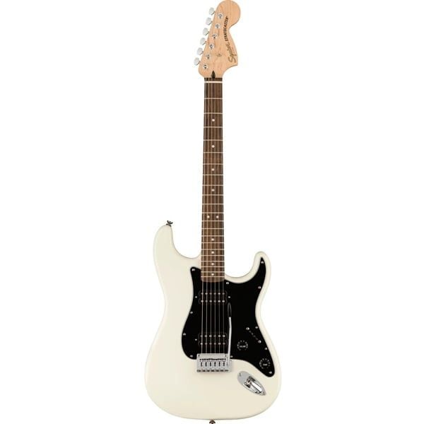  Đàn Guitar Điện Squier Affinity Series Stratocaster HH, Laurel Fingerboard, Black Pickguard, Olympic White 