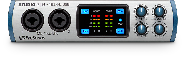  Interface Presonus Studio 2|6 