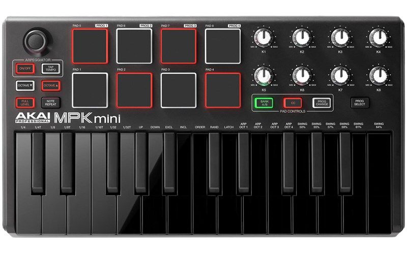  AKAI Professional MPK MINI MKII SE - Black 