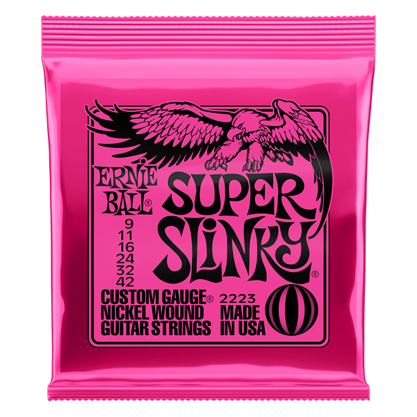  Ernie Ball 2223 Electric Super Slinky 09-42 