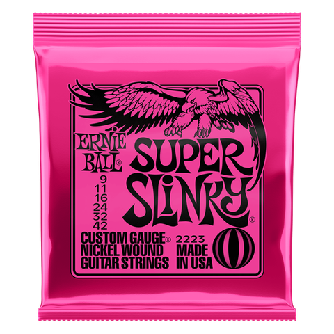  Ernie Ball 2223 Electric Super Slinky 09-42 