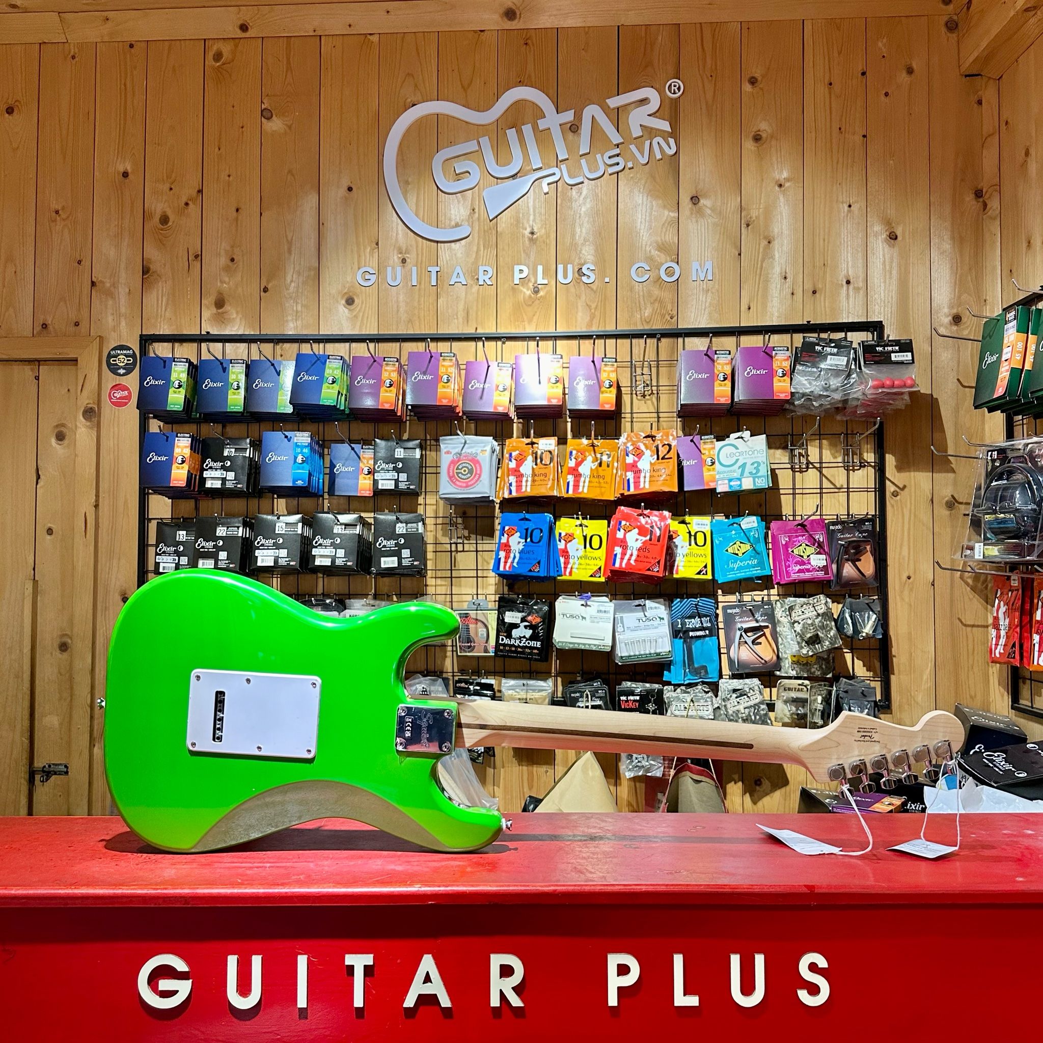  Guitar điện Squier Sonic Strat HSS, Lime Green 