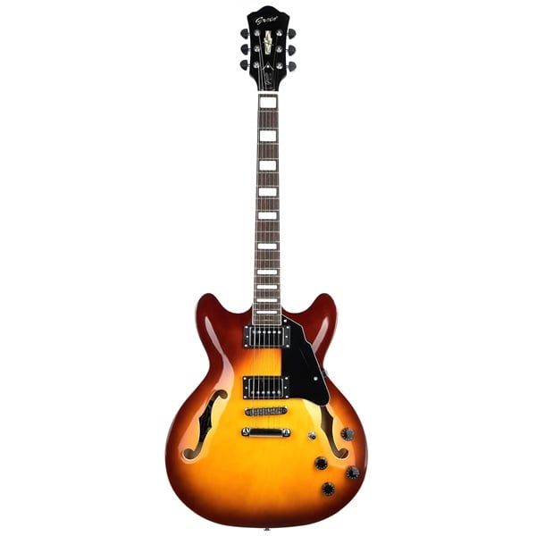  Guitar điện Grote Semi Hollow Vintage Sunburst 
