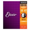  Dây Đàn Guitar Acoustic Elixir 16002 Acoustic 10-47 Phosphor Bronze Nanoweb 