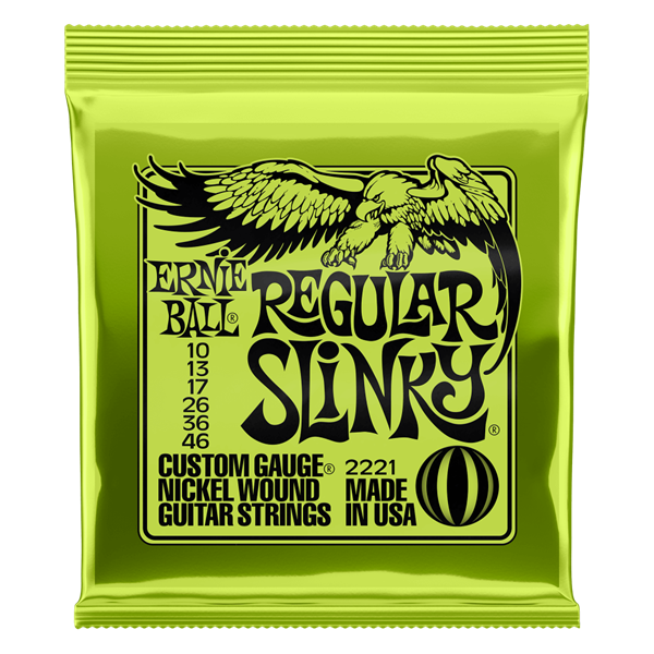  Ernie Ball 2221 Electric Regular Slinky 10-46 