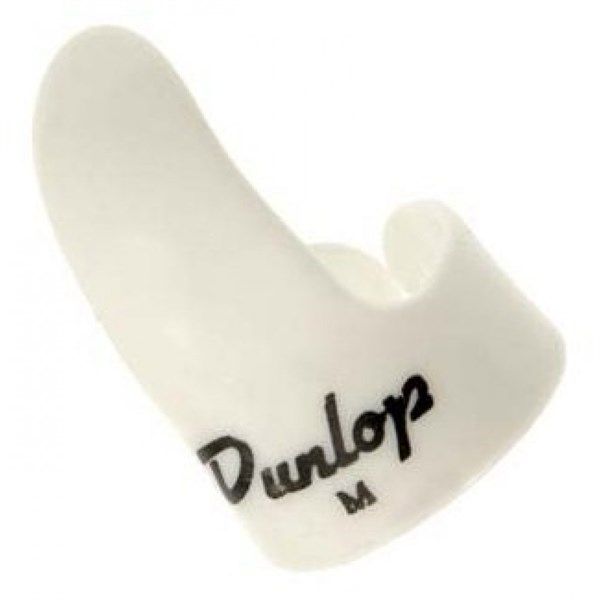  Finger Pick Dunlop White Medium 