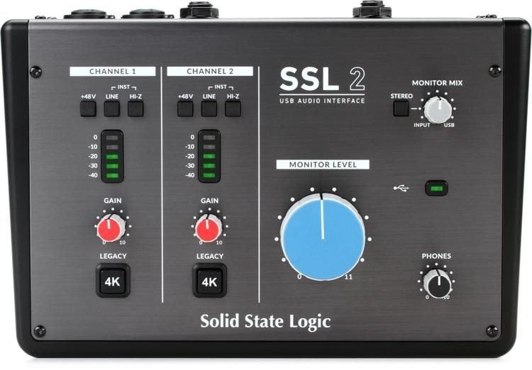  SSL SSL2 USB AUDIO INTERFACE 