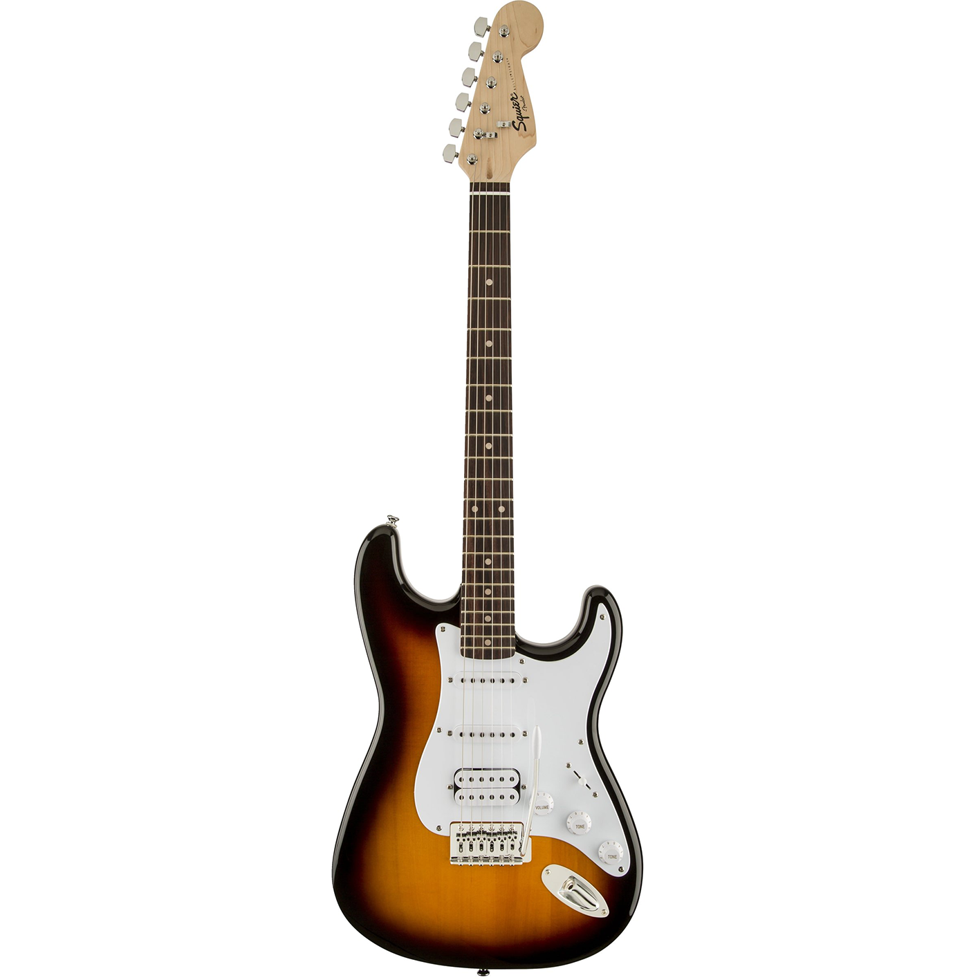  GUITAR ĐIỆN FENDER SQUIER BULLET STRATOCASTER HSS FAT BROWN SUNBURST 