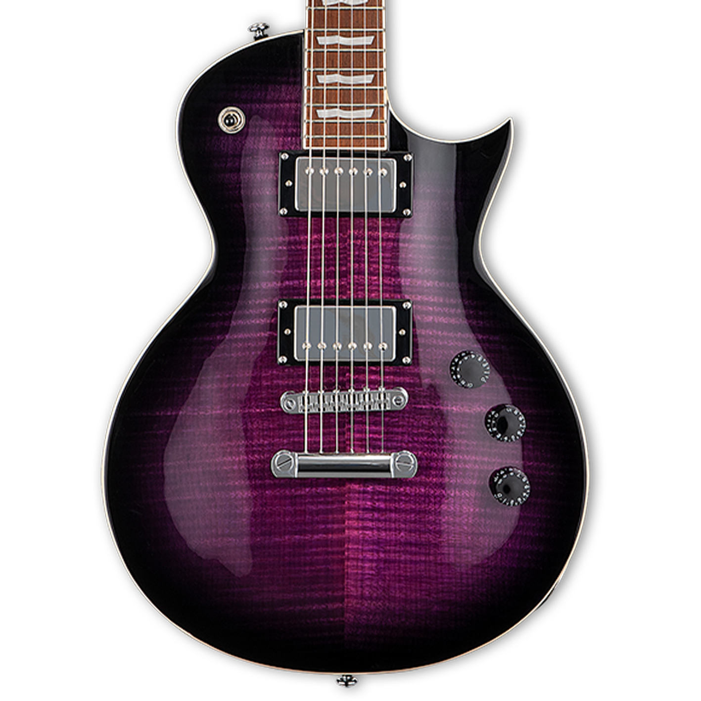  ESP LTD EC-256FM See Thru Purple Sunburst 