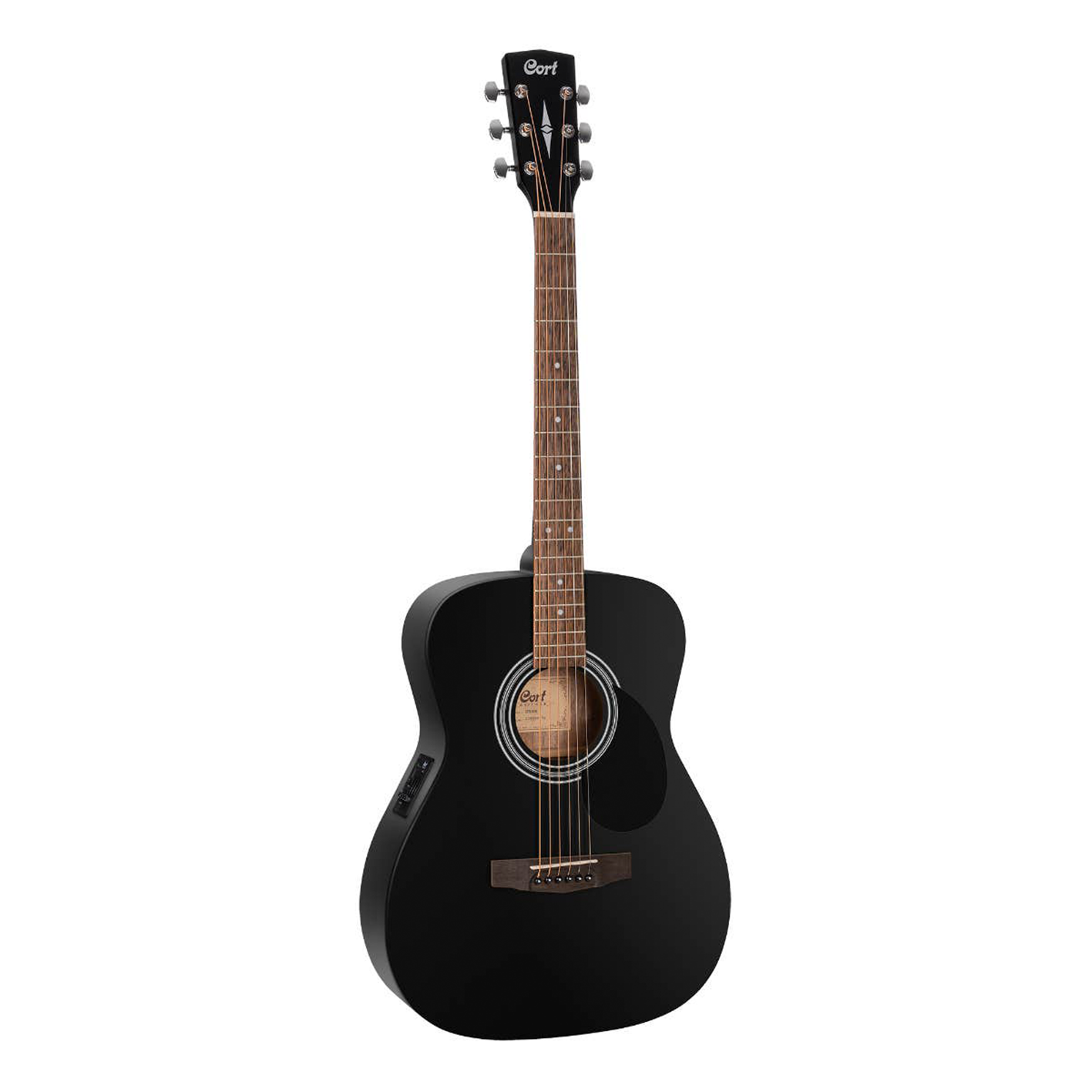  Guitar Acoustic Cort AF510 Black Satin 