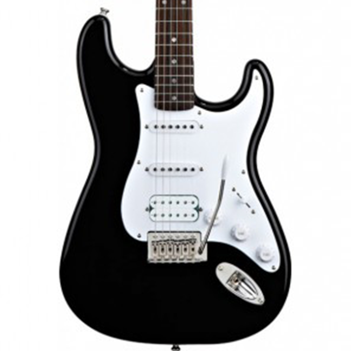  GUITAR ĐIỆN FENDER SQUIER BULLET STRATOCASTER HSS FAT BLACK 