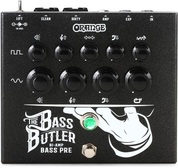  Orange Bass Butler - Bi-amp Bass Preamp Pedal 