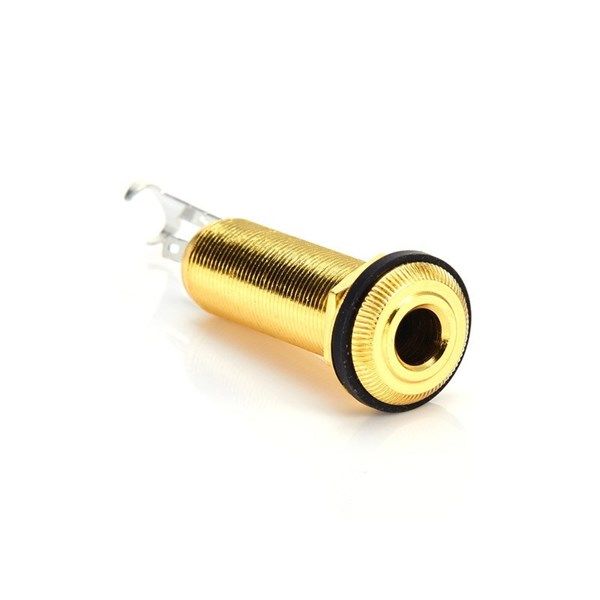  End Pin Jack Acoustic Gold 