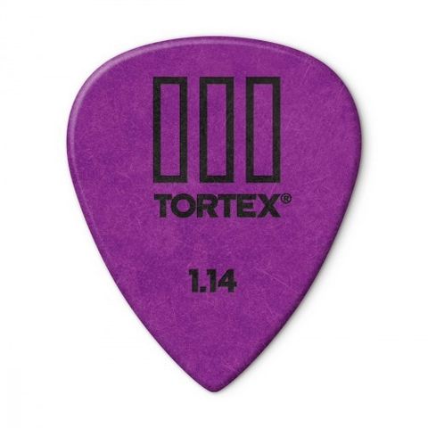  Pick Dunlop Tortex Purple 1.14mm 