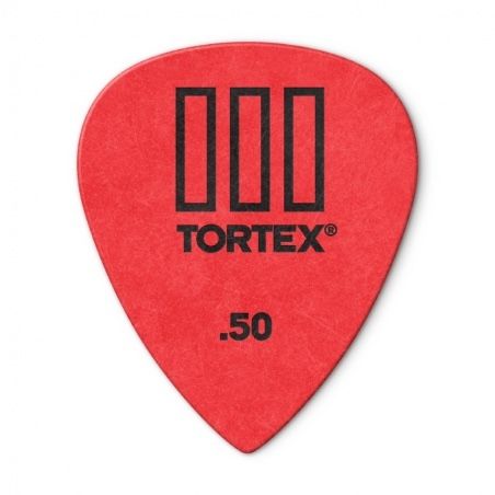  Pick Dunlop Tortex Red 0.5mm 