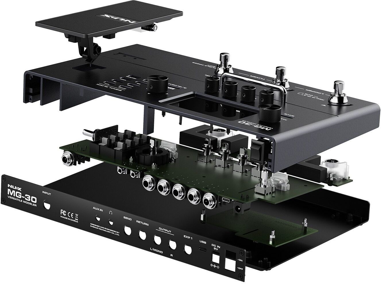  Multi-Effect Pedal NUX MG-30 