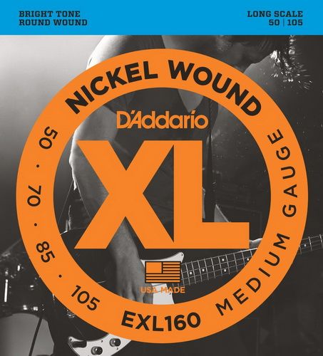 D'Addario EXL160 Bass 50-105 