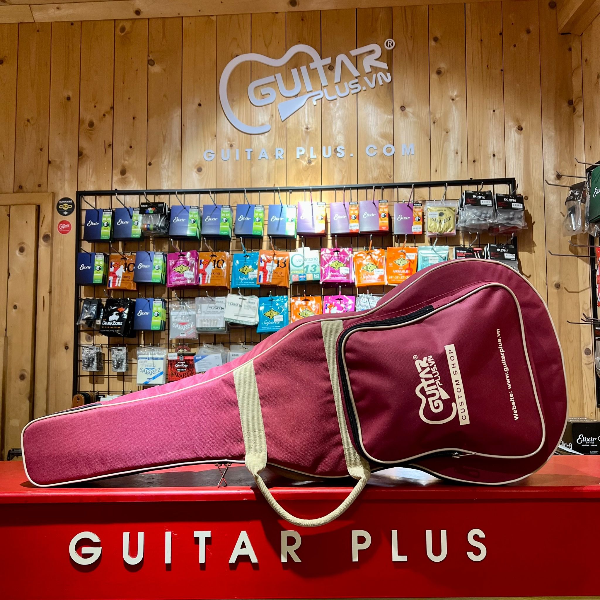  GuitarPlus GB-8 Acoustic Mini - Red 