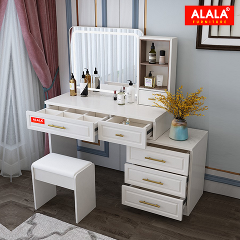 Bàn trang điểm ALALA814 + Ghế ngồi cao cấp