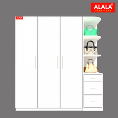 Tủ quần áo ALALA233 cao cấp