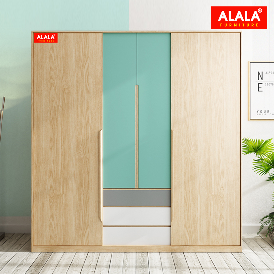 Tủ quần áo ALALA203 cao cấp