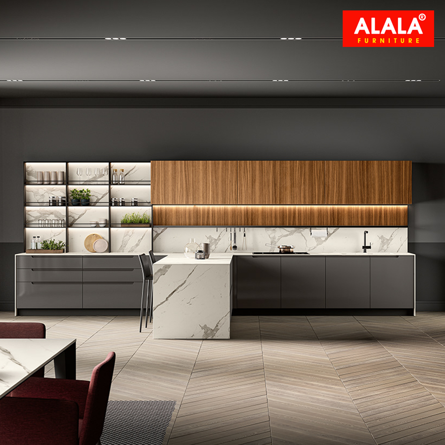 Tủ bếp ALALA507 cao cấp