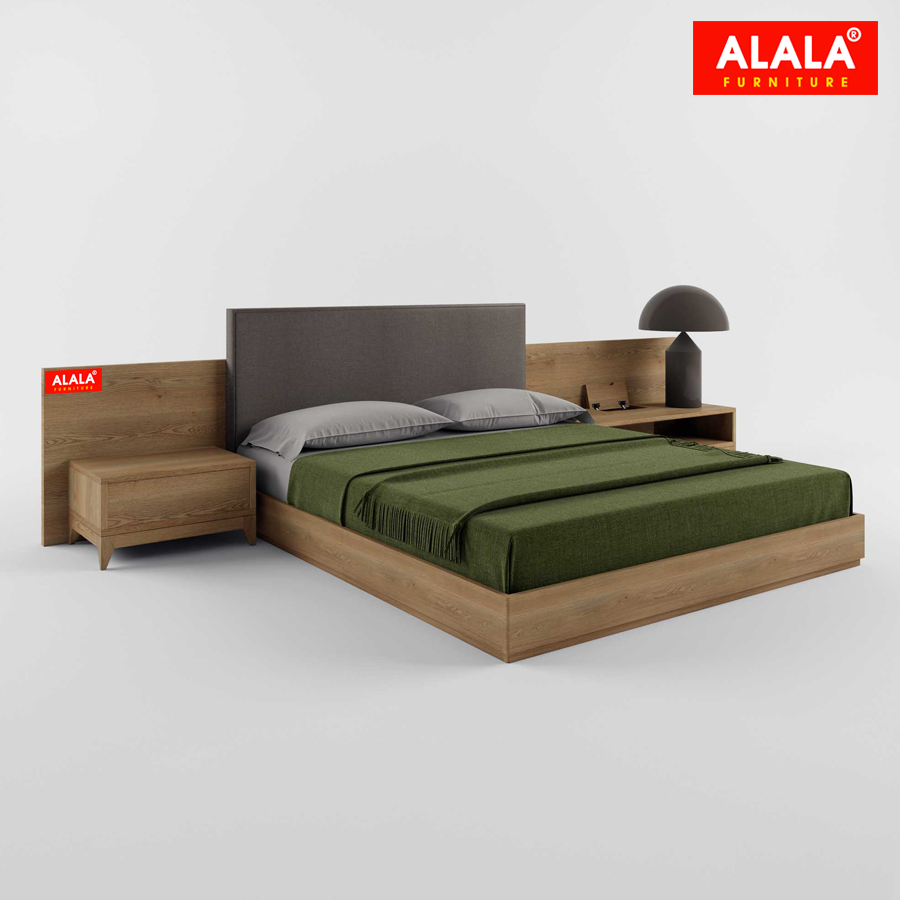 Giương ngủ ALALA95 + 2 Tủ đầu giường cao cấp