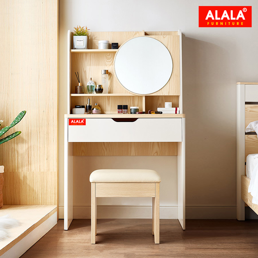 Bàn trang điểm ALALA816 + Ghế ngồi cao cấp