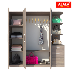 Tủ quần áo ALALA229 cao cấp