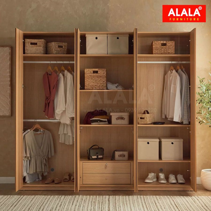 Tủ quần áo ALALA299 cao cấp