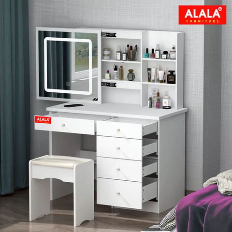 Bàn trang điểm ALALA808 + Ghế ngồi cao cấp